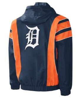 Impact Detroit Tigers Half-Zip Hoodie Jacket