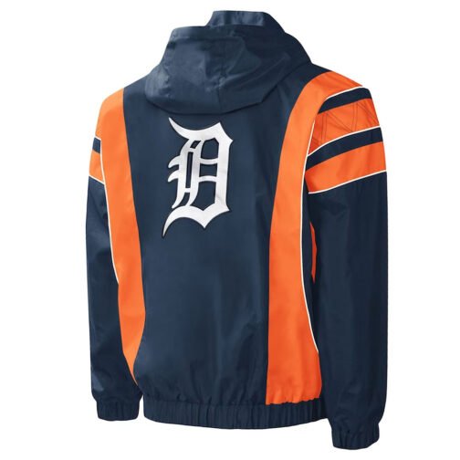 Impact Detroit Tigers Half-Zip Hoodie Jacket - Image 2