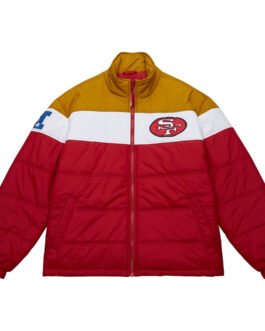 San Francisco 49ers In The Clutch Puffer Jacket