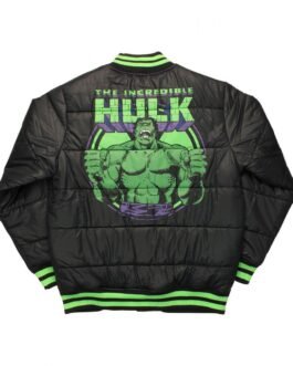 The Incredible Hulk Down Black Jacket