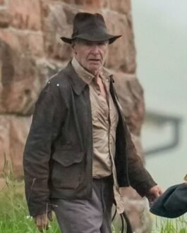 Indiana Jones 5 Harrison Ford Brown Jacket