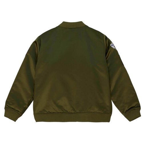 Indiana Pacers Flight Green Satin Jacket - Image 2