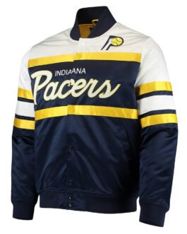 Special Script Indiana Pacers Navy Jacket