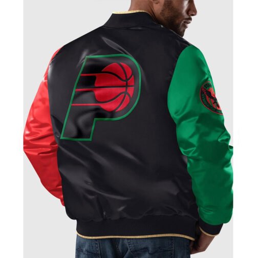 Indiana Pacers Ty Mopkins Black History Month Jacket - Image 2