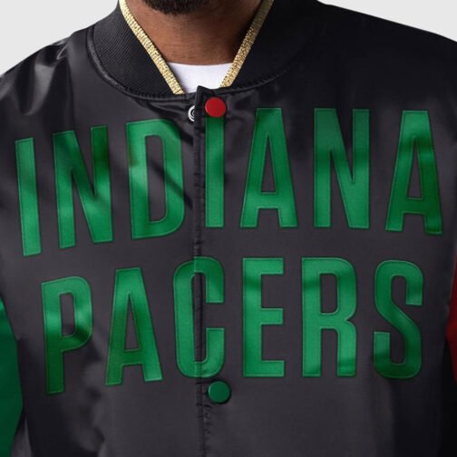 Indiana Pacers Ty Mopkins Black History Month Jacket - Image 3