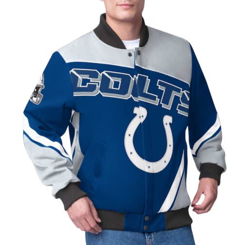Indianapolis Colts Maximum Racing Royal Jacket
