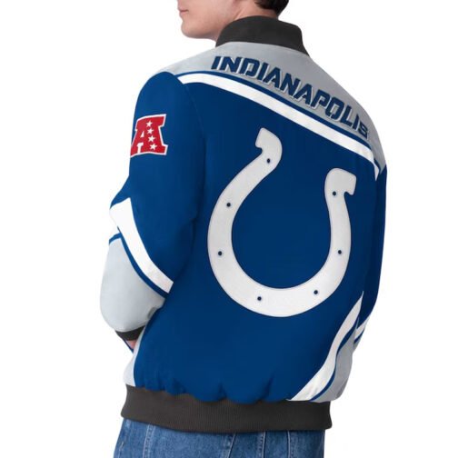 Indianapolis Colts Maximum Racing Royal Jacket - Image 2