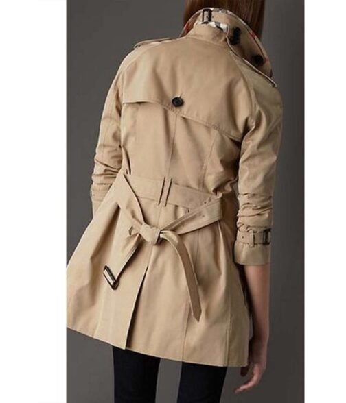 The Moderator Irma Lake Beige Coat - Image 3