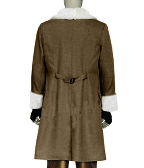 Irvine Kinneas Final Fantasy 8 Shawl Collar Brown Coat - Image 3