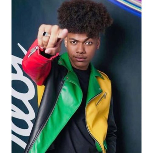 Isaac Brown American Idol Leather Jacket - Image 10
