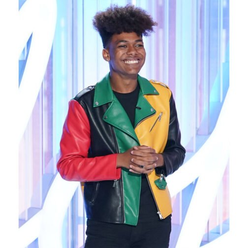 Isaac Brown American Idol Leather Jacket - Image 2