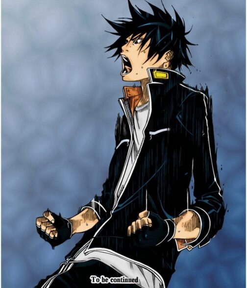 Itsuki Minami Air Gear Striped Black Cotton Jacket - Image 2