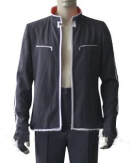 Itsuki Minami Air Gear Striped Black Cotton Jacket