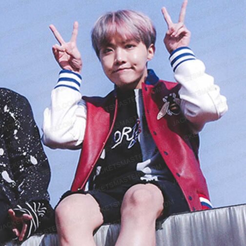 J Hope Blind for Love Varsity Jacket - Image 12
