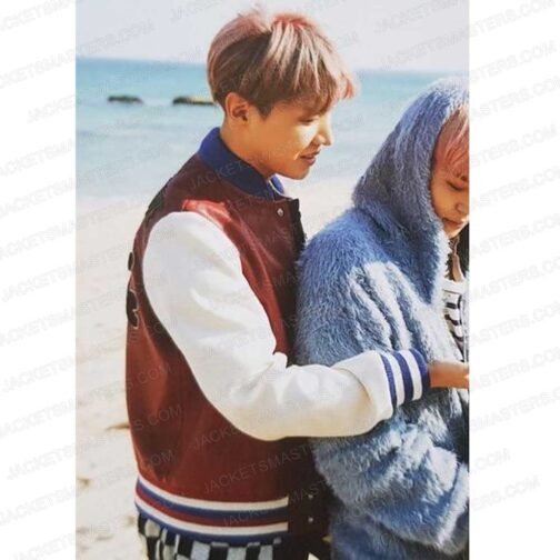 J Hope Blind for Love Varsity Jacket - Image 9