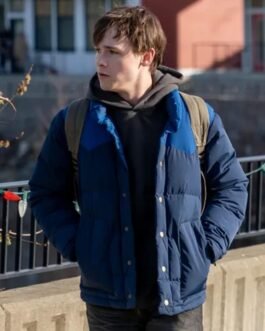 Dexter New Blood Jack Alcott Puffer Blue Jacket