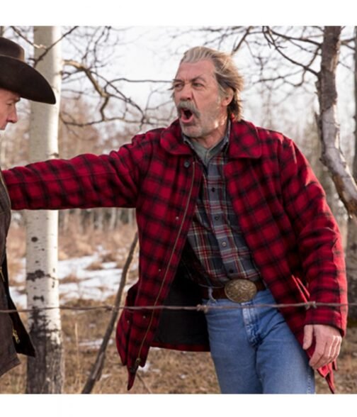 Heartland Shaun Johnston Red Plaid Jacket - Image 6
