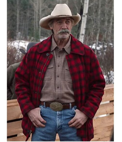 Heartland Shaun Johnston Red Plaid Jacket