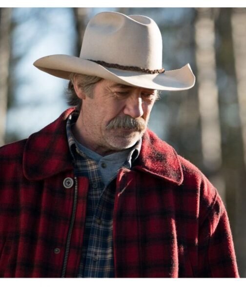 Heartland Shaun Johnston Red Plaid Jacket - Image 13