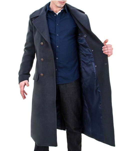 Captain Jack Harkness Torchwood Double Breasted Coat - Image 4