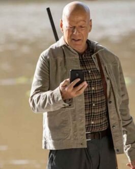 Out of Death Bruce Willis Corduroy Jacket