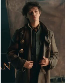 Jack Wolfe Shadow and Bone Leather Coat