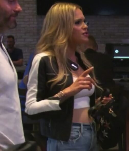 Jackie Goldschneider The Real Housewives of New Jersey Striped Jacket - Image 4