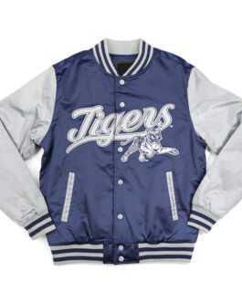 Jackson State Navy and Light Gray Jacket