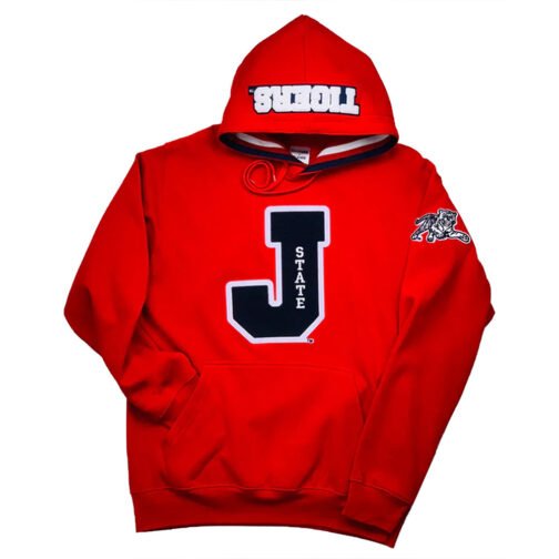 Jackson State Tigers Letterman Pullover Hoodie