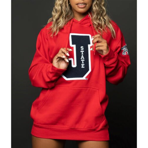 Jackson State Tigers Letterman Pullover Hoodie - Image 4