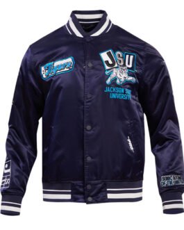 Jackson State University Homecoming Rib Satin Jacket