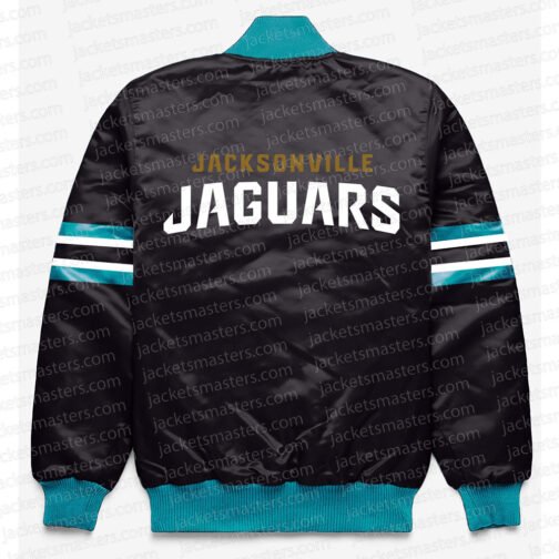 Jacksonville Jaguars Button Down Black Jacket - Image 2