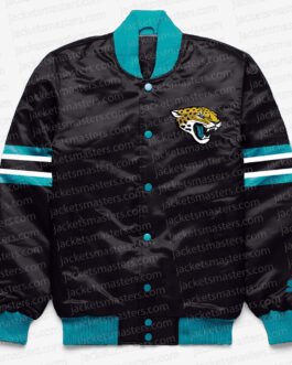 Jacksonville Jaguars Button Down Black Jacket