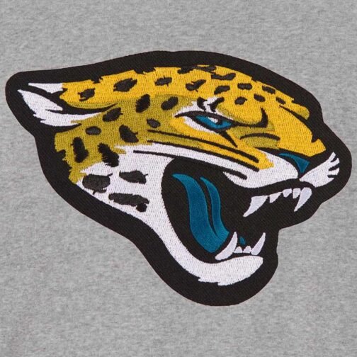 Varsity Gray/Black Jacksonville Jaguars Two-Tone Wool Jacket - Image 3