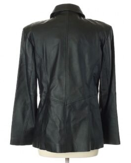 Jacqueline Ferrar Black Shirt Collar Jacket