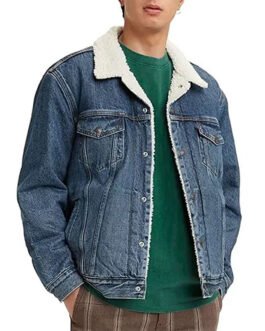 Chucky Season 2 Zackary Arthur Shearling Denim Jacket