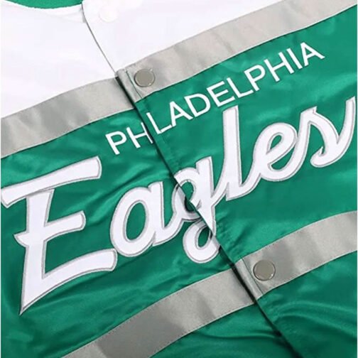 Jalen Hurts Philadelphia Eagles Script Jacket - Image 5