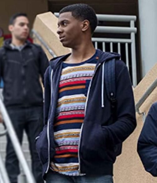 Brett Gray On My Block Fleece Hoodie - Image 2