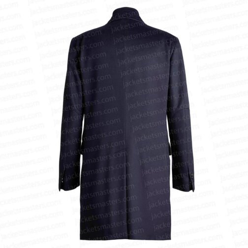 Skyfall James Bond Navy Coat - Image 3