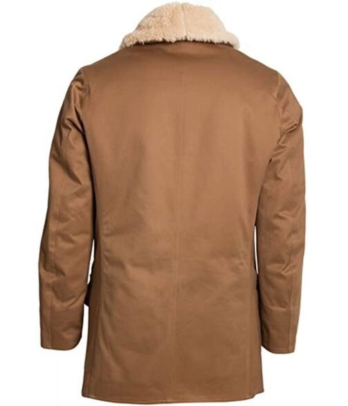 Jett Rink Giant Shearling Cotton Peacoat - Image 2