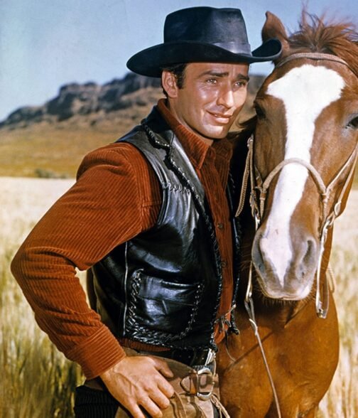 James Drury The Virginian Cowboy Leather Vest - Image 6