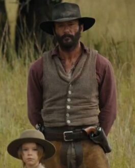 1883 Tim Mcgraw Grey Vest