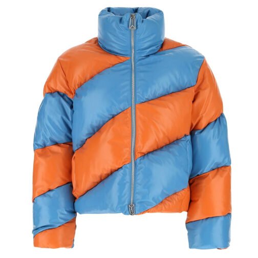 James Harden Puffer Leather Jacket