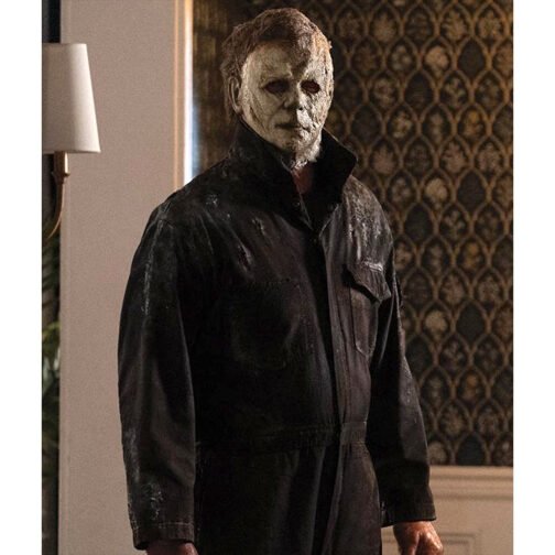 Halloween Ends James Jude Courtney Cotton Black Jacket - Image 10