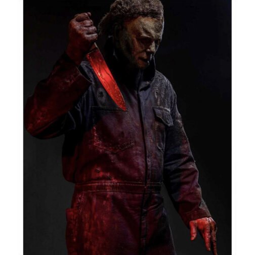 Halloween Ends James Jude Courtney Cotton Black Jacket - Image 11