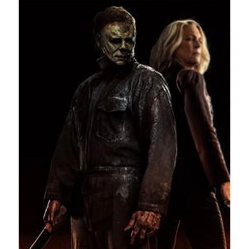 Halloween Ends James Jude Courtney Cotton Black Jacket - Image 13