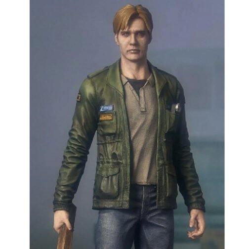 James Sunderland Silent Hill 2 Leather Jacket - Image 2