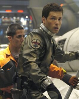 Jamie Bamber Battlestar Galactica Grey Jacket