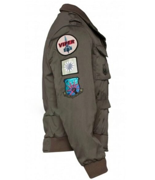 Jamie Bamber Battlestar Galactica Grey Jacket - Image 4
