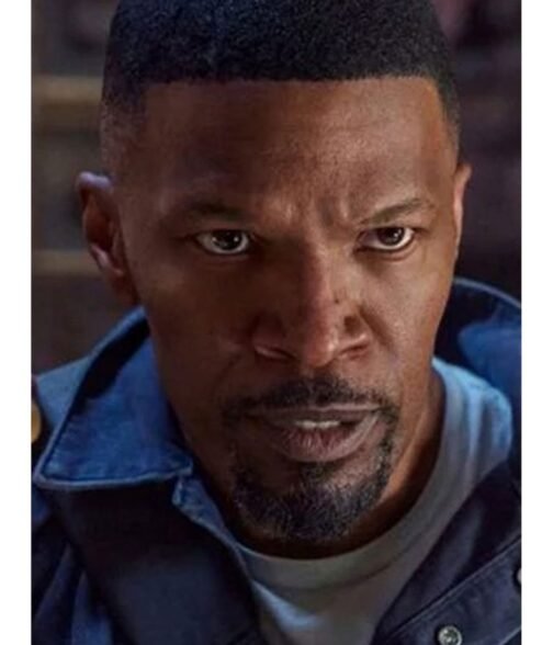 Jamie Foxx Day Shift Denim Blue Jacket - Image 4